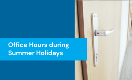 Office Hours during Summer Holidays